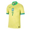 Camiseta de fútbol Brasil Vini JR 7 Primera Equipación 2024 - Hombre